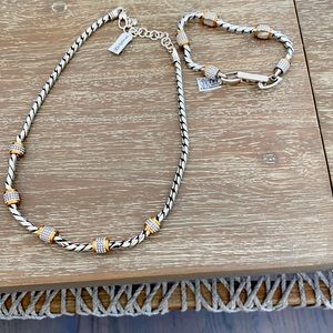 Necklace and bracelet